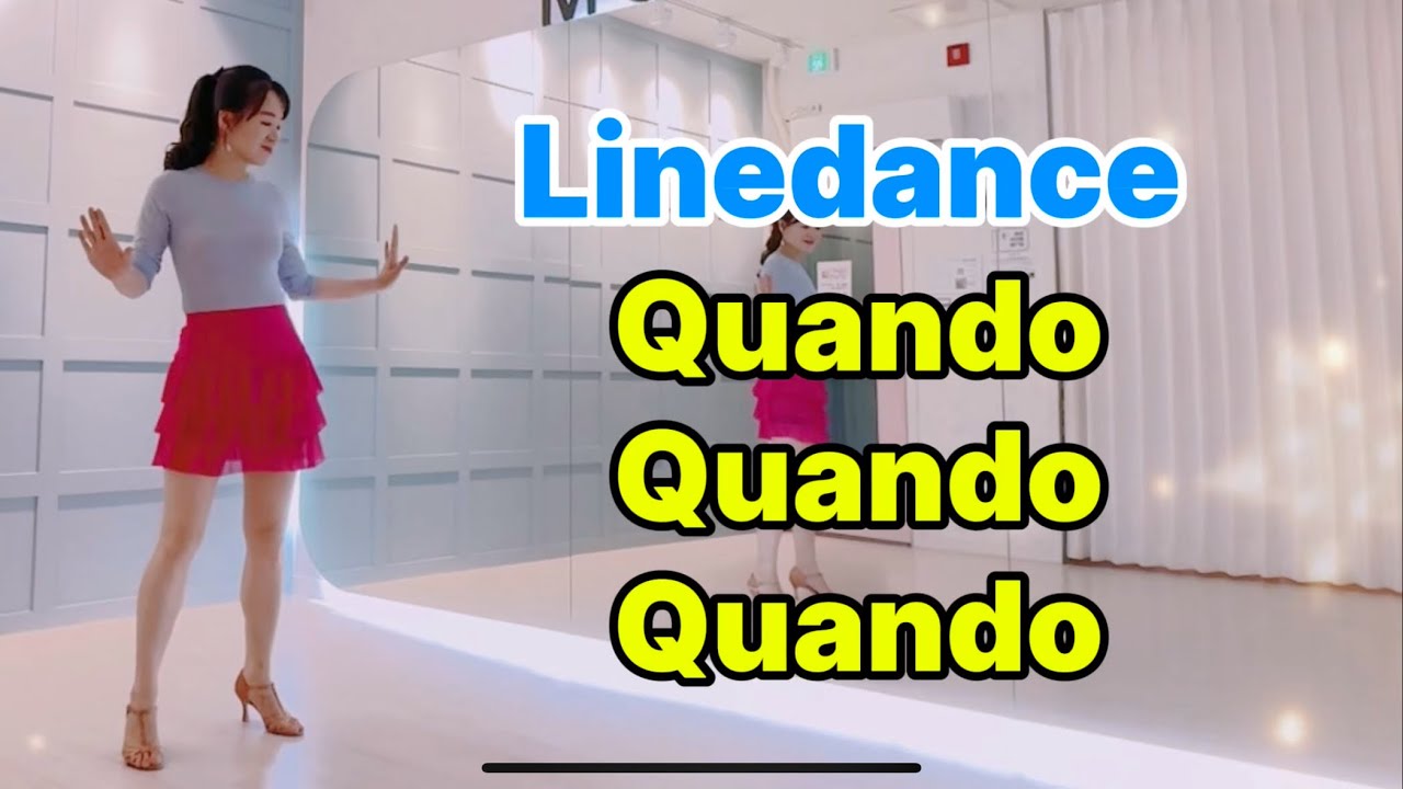 Quando, Quando, Quando (Tell Me When) Linedance / Demo / Beginner Level /콴도콴도콴도라인댄스 데모 / 초급라인댄스