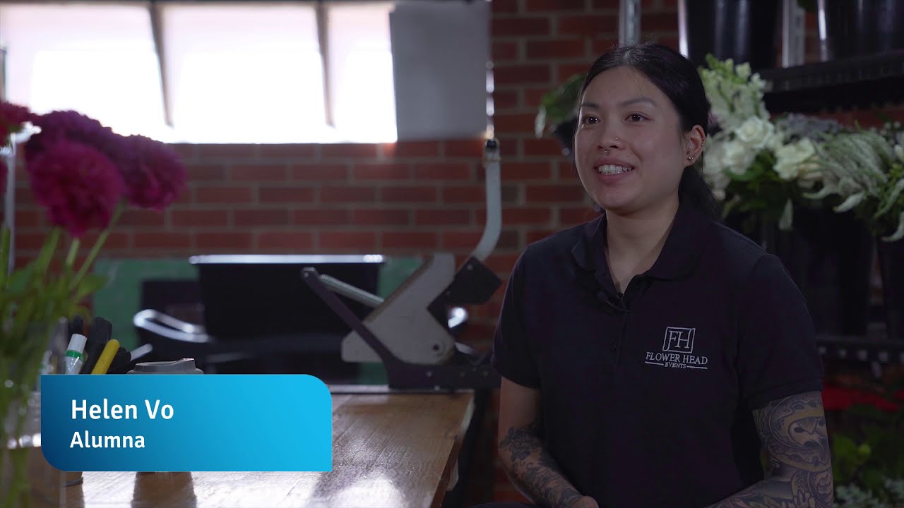 Floristry Alumna Helen Vo