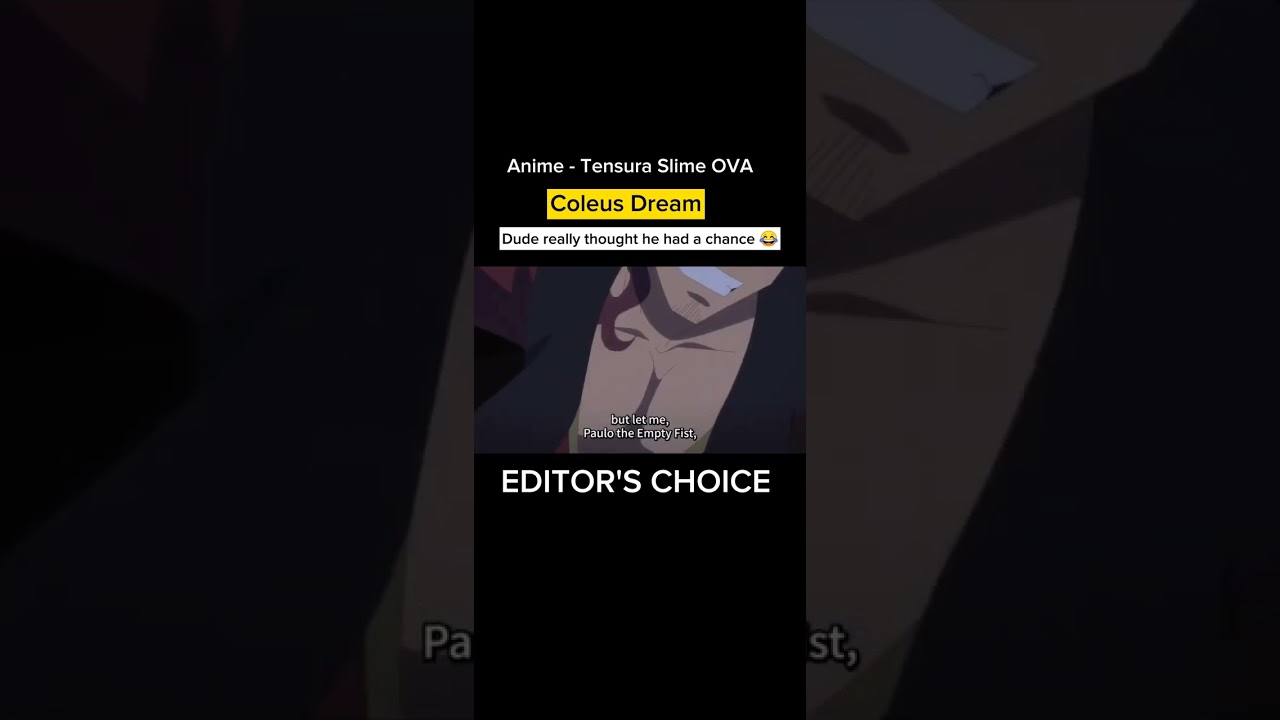 Tensura, Souei is a man of few words 🔥🔥 #anime #rimurutempest #tensura #animebadassmoments