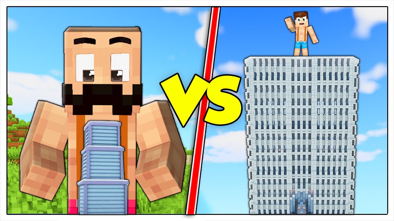 MINI GRATTACIELO CONTRO GRATTACIELO GIGANTE! - Minecraft ITA