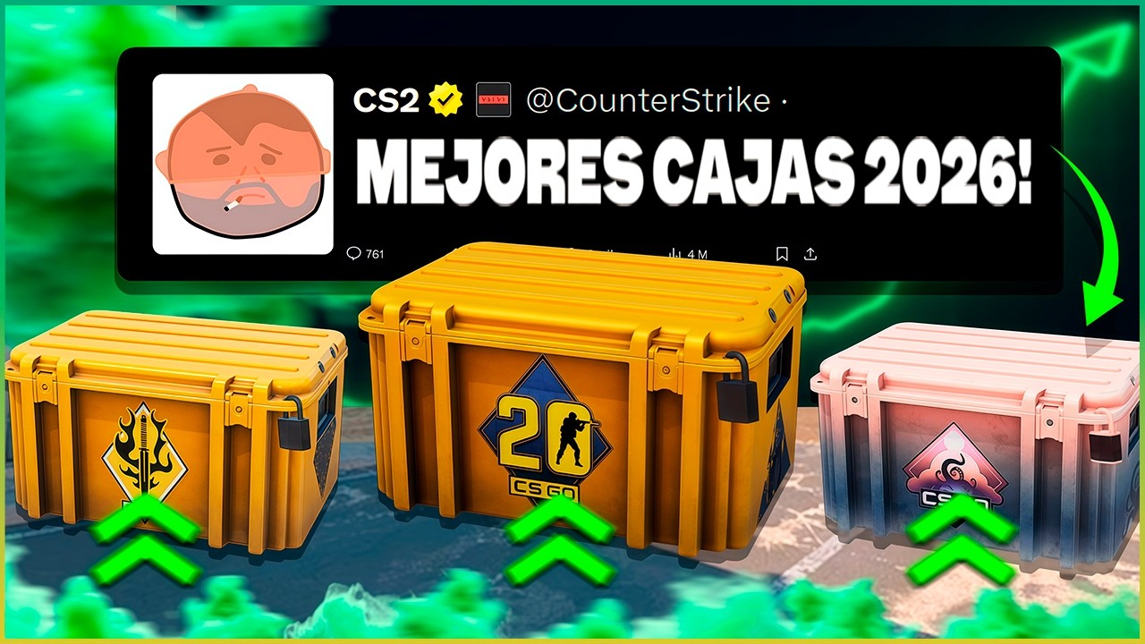 MEJORES CAJAS PARA INVERTIR AHORA EN CS2 2026