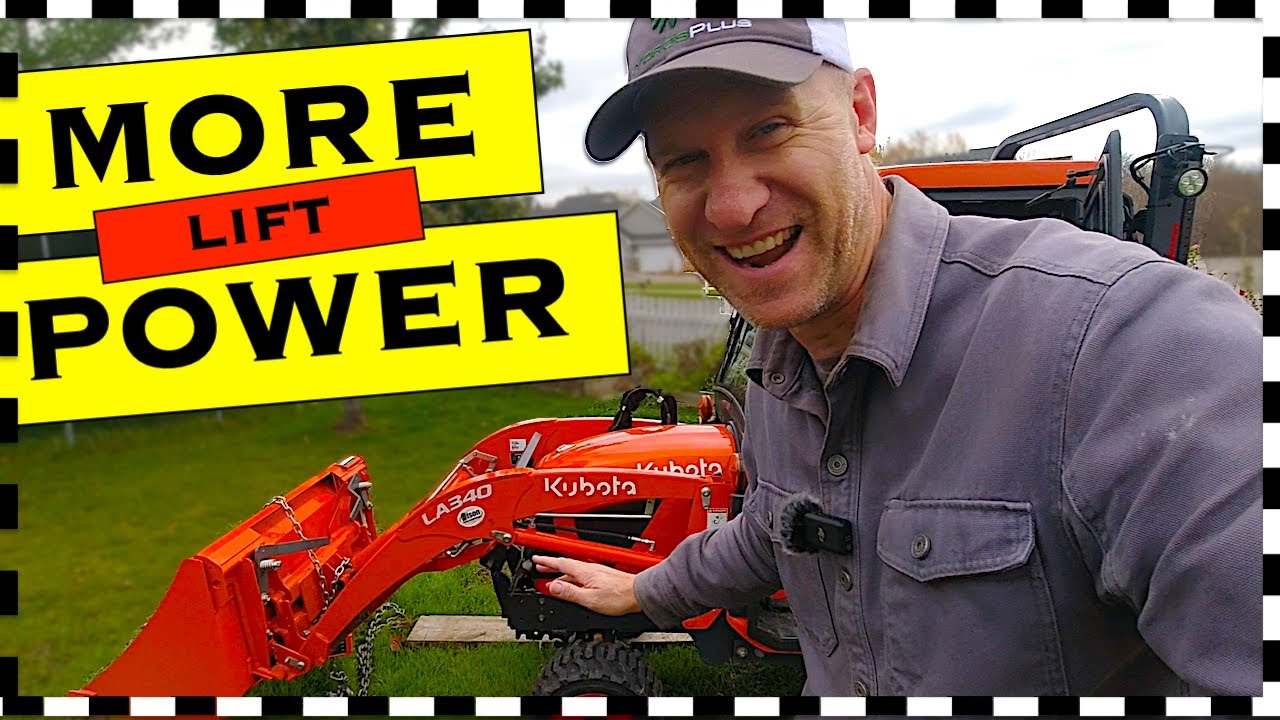 MORE POWER WITH HYDROSPLUS (Kubota BX Loader)