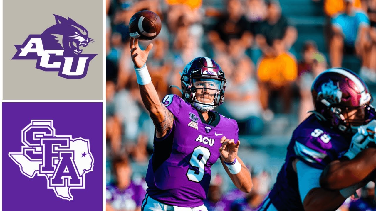 #10 Abilene Christian vs #7 Stephen F. Austin Highlights | 2025 FCS Football Second Round