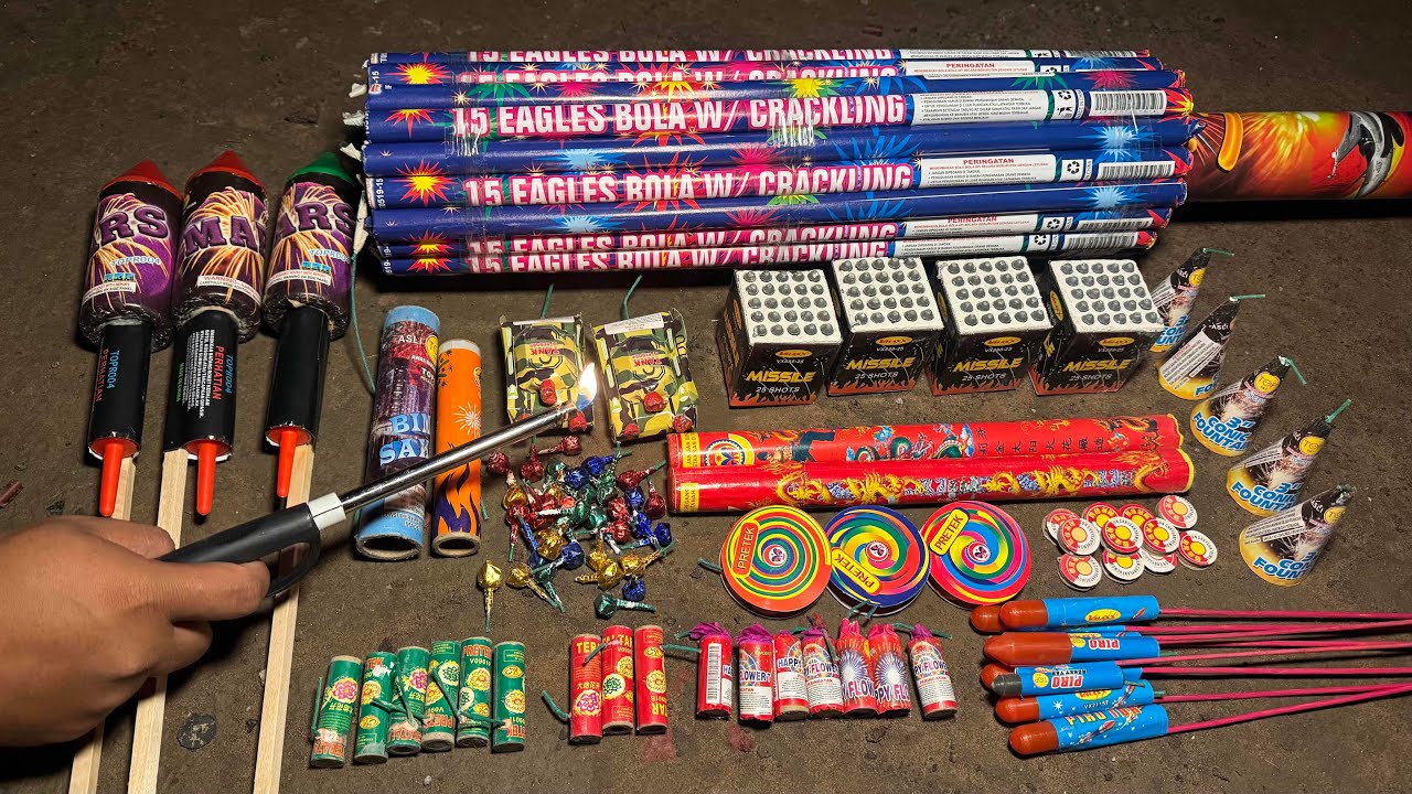 NYUMET MERCON BASOKA ROMAN CANDLE TERBESAR MALAM RAMADHAN 2026!!! 500 SHOT SERU