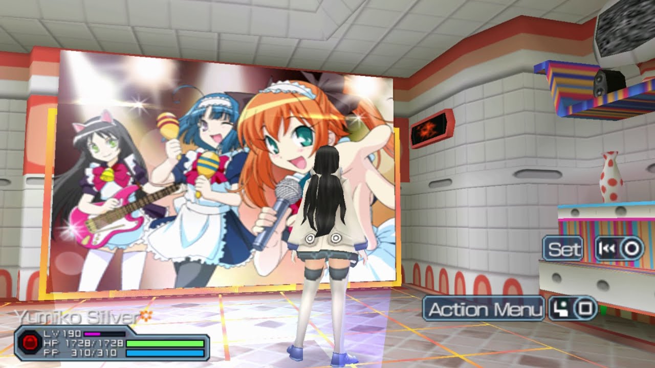 Phantasy Star Portable 2 Infinity∞ (All DLC Items pt.3 of 3 Room Items HD)