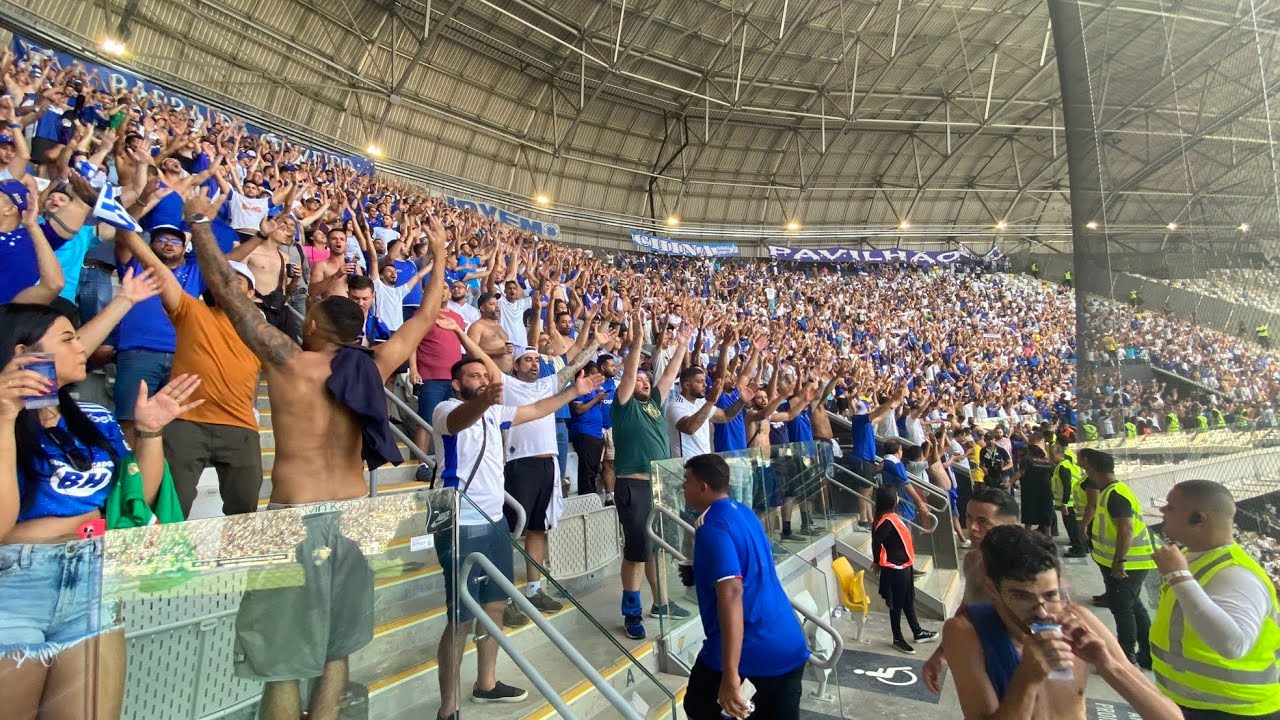 TORCIDA DO CRUZEIRO CALA ARENA MRV COM FESTA HISTÓRICA! Atlético-MG 0x1 Cruzeiro