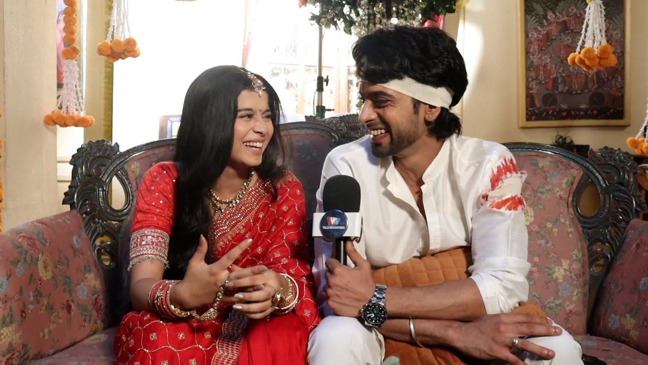Prem Leela Serial Cast Saachi Tiwari & Aakash Ahuja Exclusive Funny & Tricky Question Fun Segment