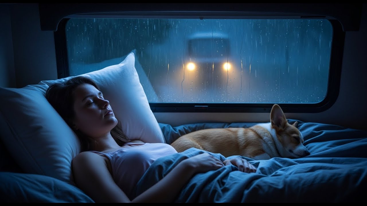 Ultimate Stress Relief | Rain Sounds for Sleeping | Heavy Rain on Cozy Car Roof at Night