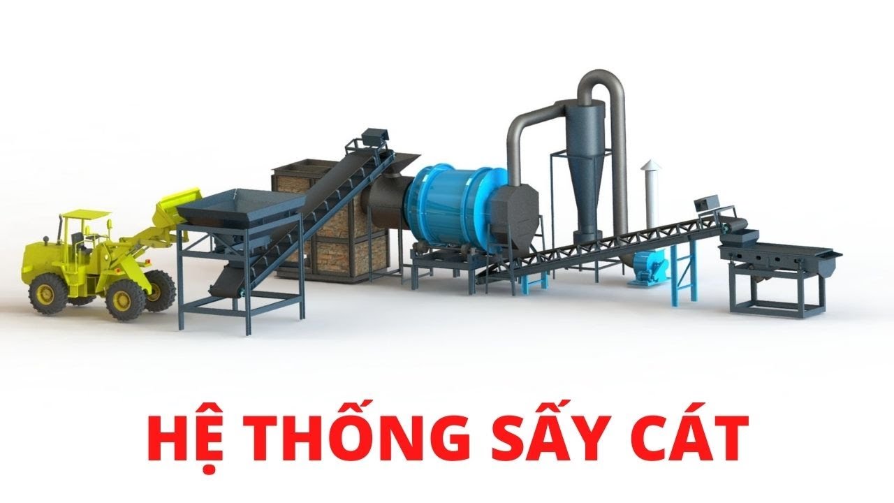 Hệ thống sấy cát