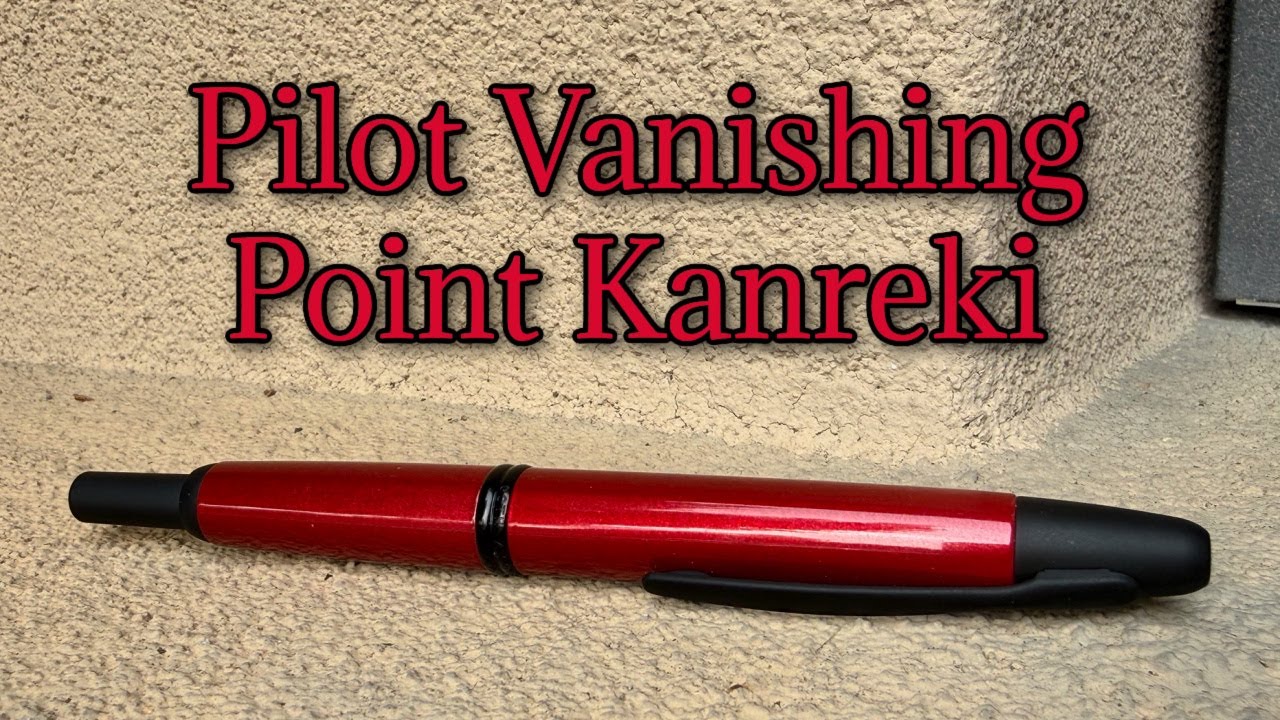 NEW PEN DAY:  Pilot Vanishing Point 60th Anniversary Kanreki (2023 Limited Edition)