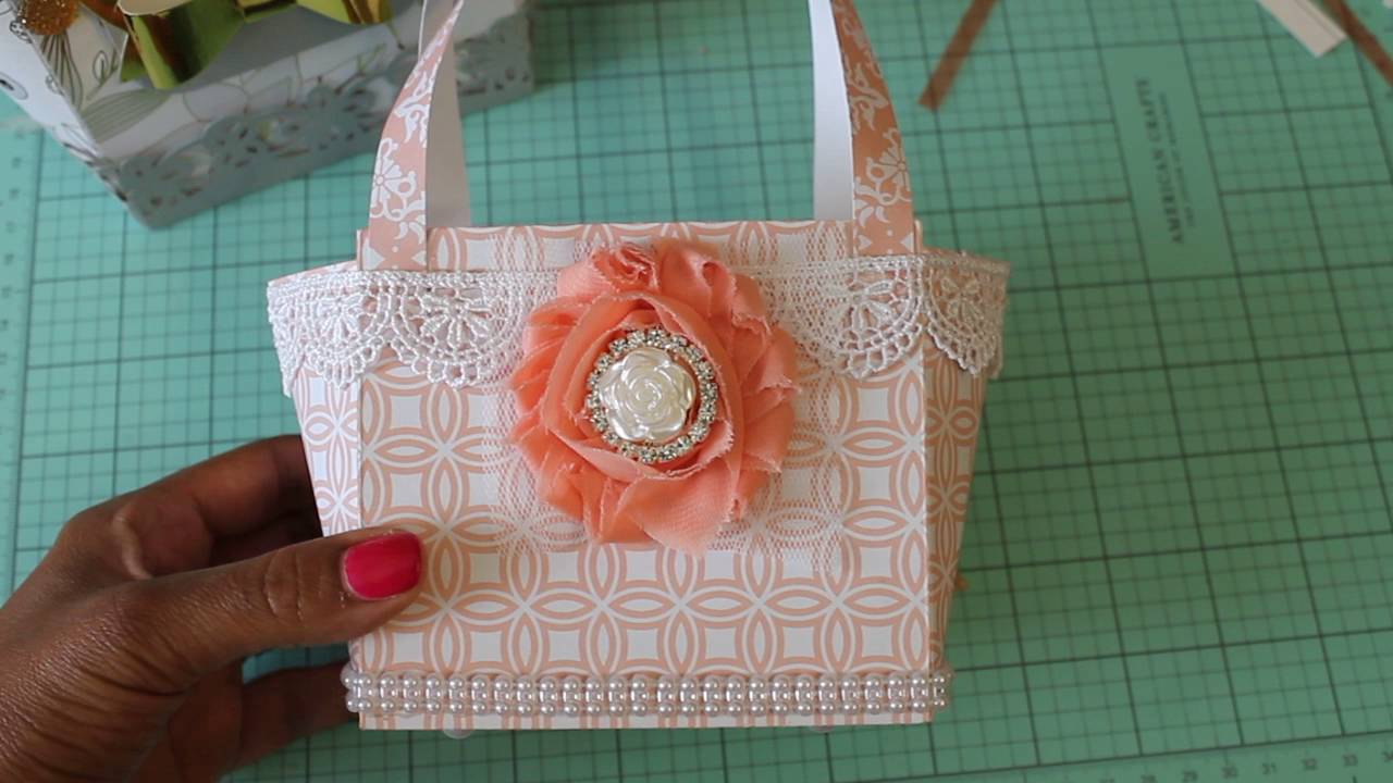 Paper Purse using one sheet of 12x12 paper!! FUN :)