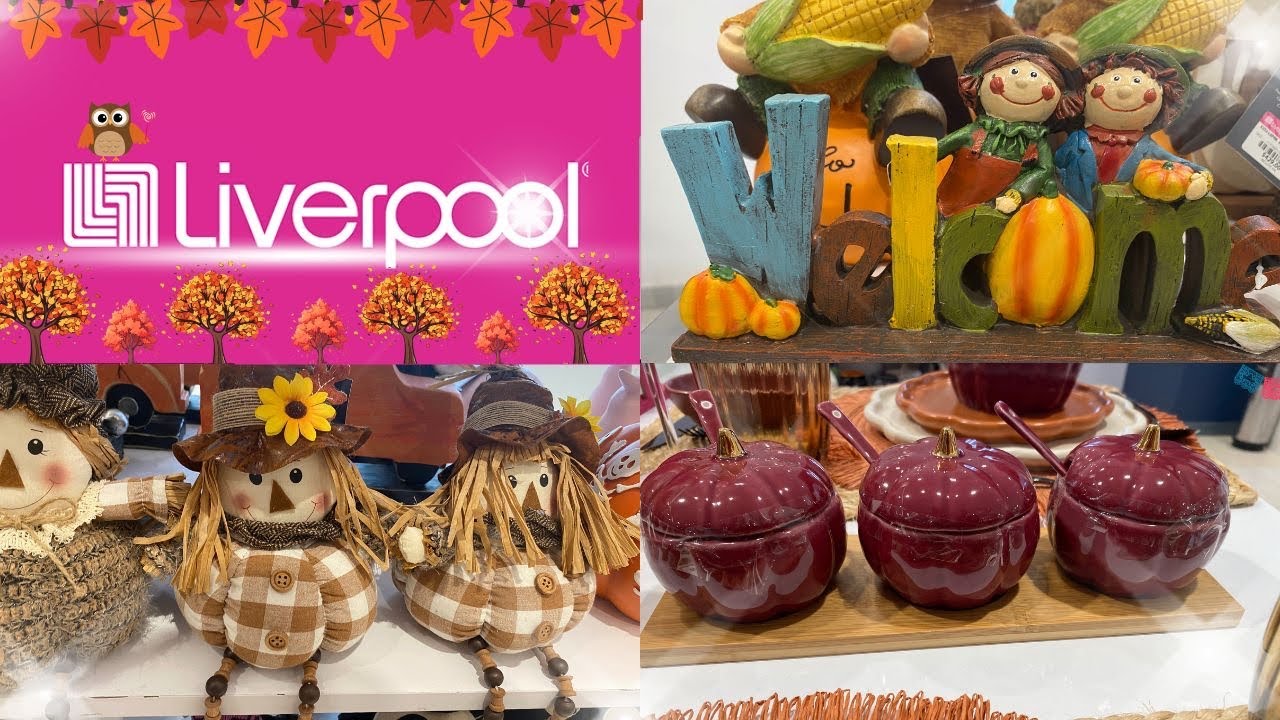 🍁 LIVERPOOL LO MÁS NUEVO DE OTOÑO IMPERDIBLE✨🎃