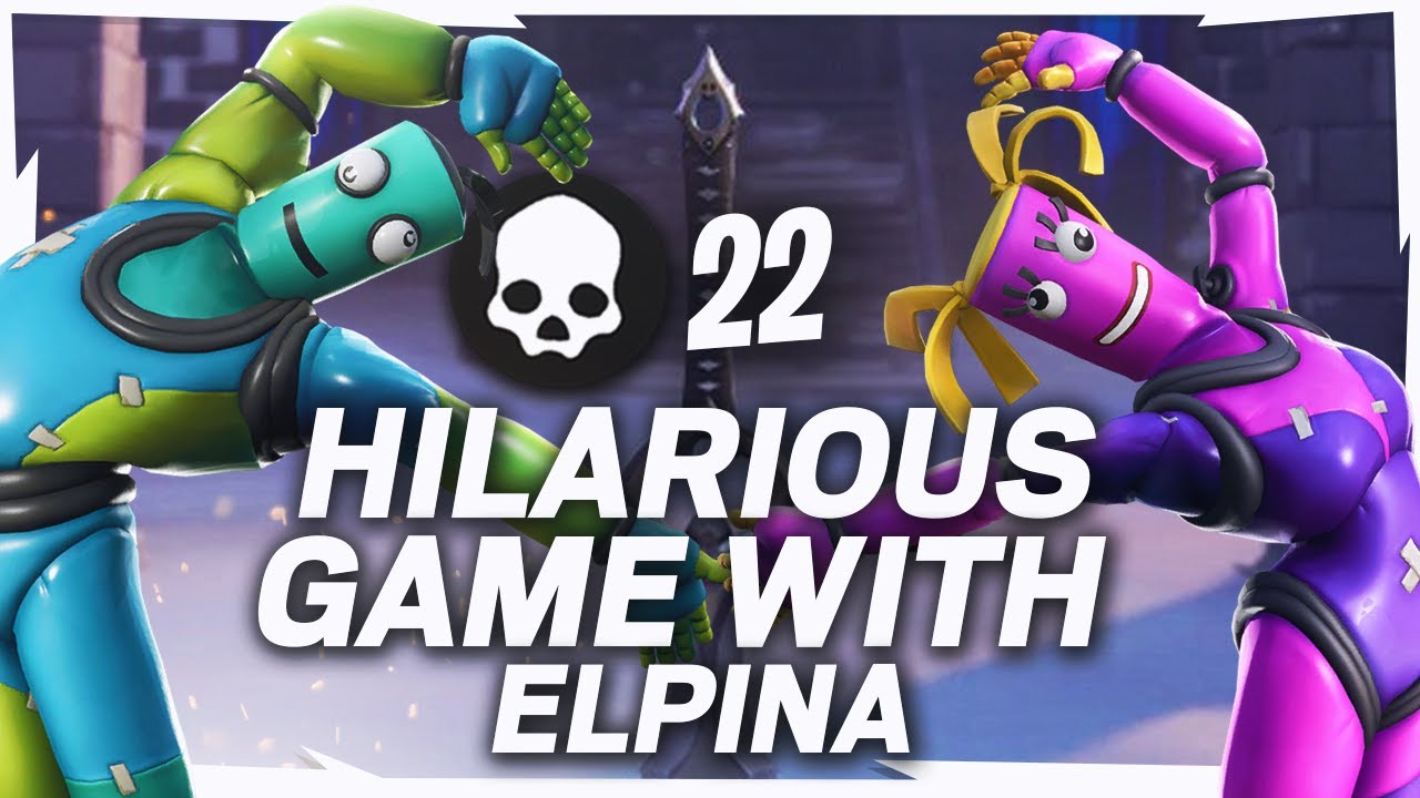 22 KILL SWORD FIGHT LTM! FUNNY SQUAD GAME w/ ELPINA