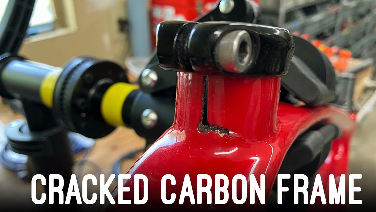 I bought a cracked carbon bike frame and fixed it myself.
