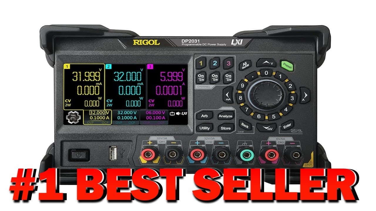 Rigol DP2031 Programmable Linear Dc Power Supply 3 Channels 222W Total Power - B0BFH4WLXN
