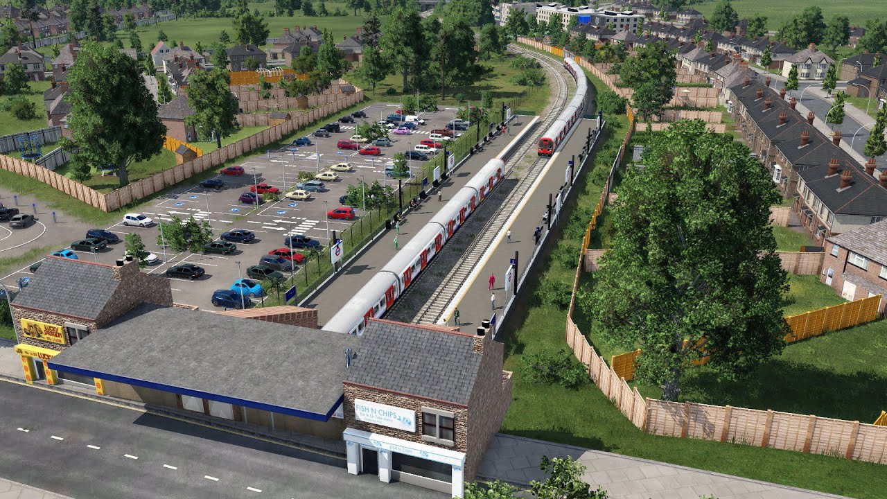 Transport Fever 2: Metropolitan Line Harrow to Uxbridge