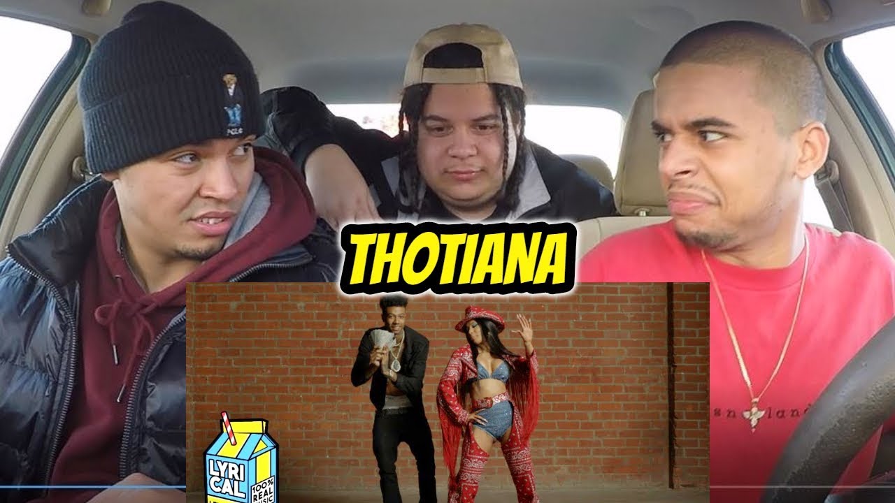 Blueface - Thotiana Remix ft. Cardi B (Dir. by @_ColeBennett_) REACTION REVIEW