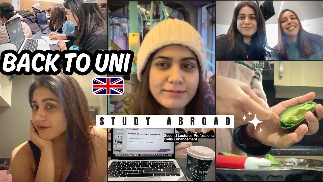 UNI VLOG | Новое начало второго семестра [Университет Роберта Гордона] #uk