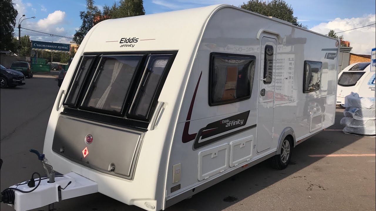Обзор крепкого премиум каравана Elddis Affinity 574 2016г с ALDE отоплением и системой сборки SOLID