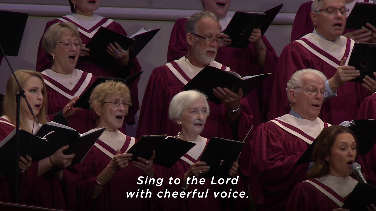 “To God be the Glory” – The Woodlands UMC Choir | October 27, 2109