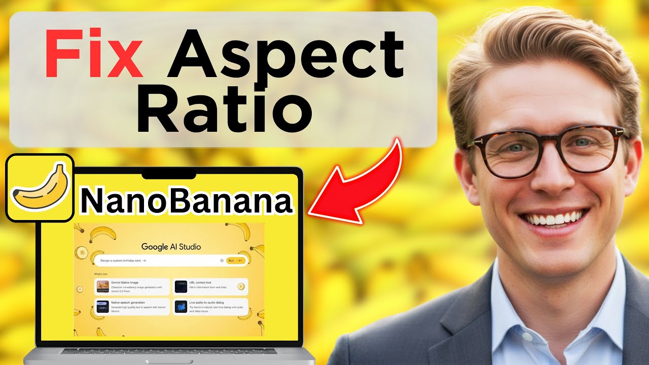 Как мгновенно исправить проблемы с соотношением сторон изображения в Gemini Nano Banana при созда...