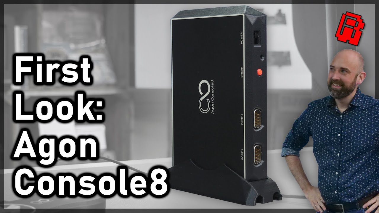 Первый взгляд: Agon CONSOLE8! Новая 8-битная консоль для фанатов ретро
