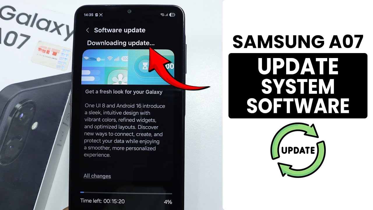 Jak zaktualizować Samsung A07 &ndash; Aktualizacja oprogramowania systemowego