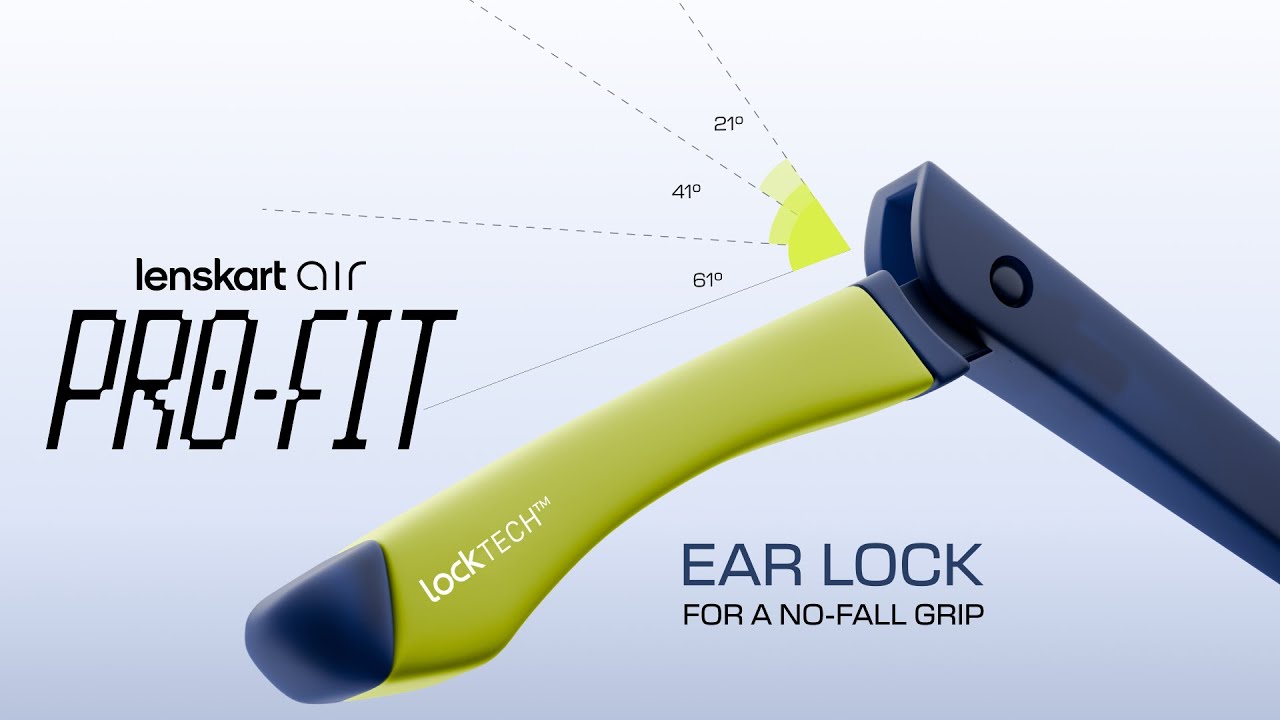 Lenskart Air Pro-Fit | No More Slipping of Glasses