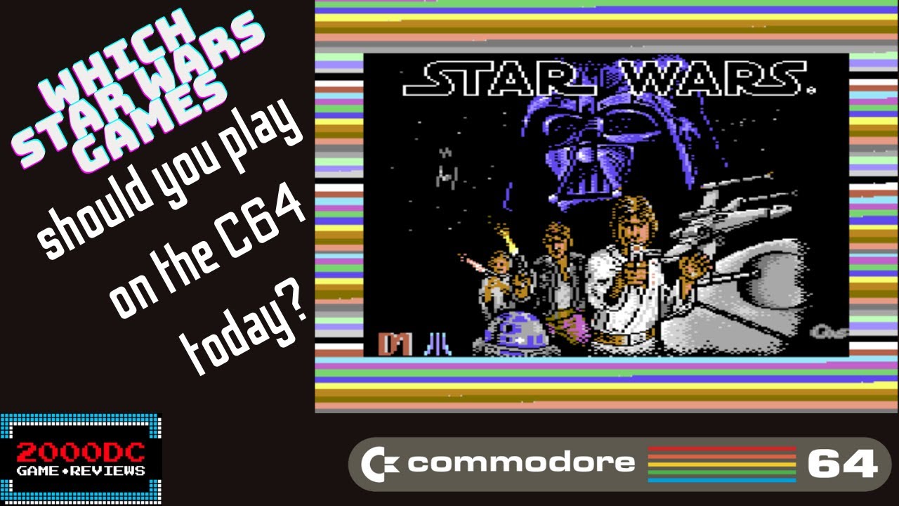 Which Star Wars games are worth playing on the C64 today?