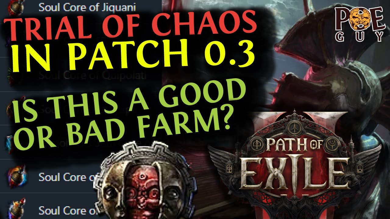 [PoE 2] TRIAL OF CHAOS FARM IN -Patch 0.3 