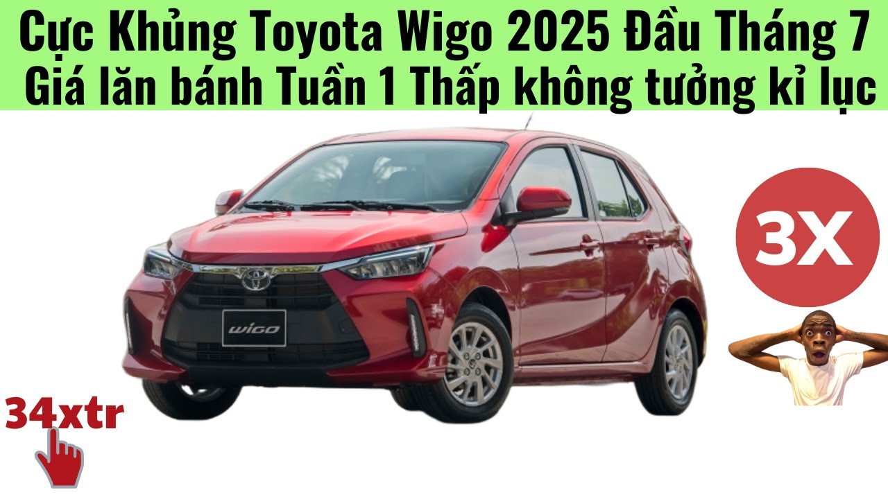 Cực khủng Toyota Wigo 2025 Tuần 1 Tháng 7|Giảm cực mạnh bán bằng mọi giá|Xe 24h|Toyota Pháp Vân