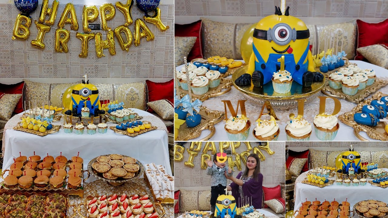 تحضيرات حفل عيد ميلاد  ابني🎉 افكار سهلة بسيطة راقية