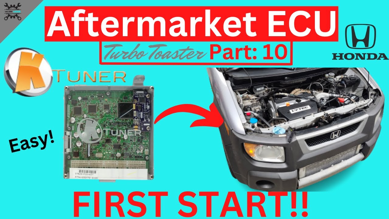 Installing Aftermarket ECU in Honda Element | Turbo Element KTuner Install
