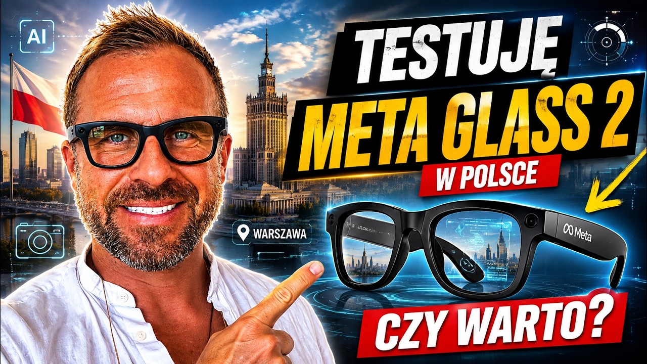 Testuje Meta Glass 2 będąc w Polsce - zobacz czy warto.