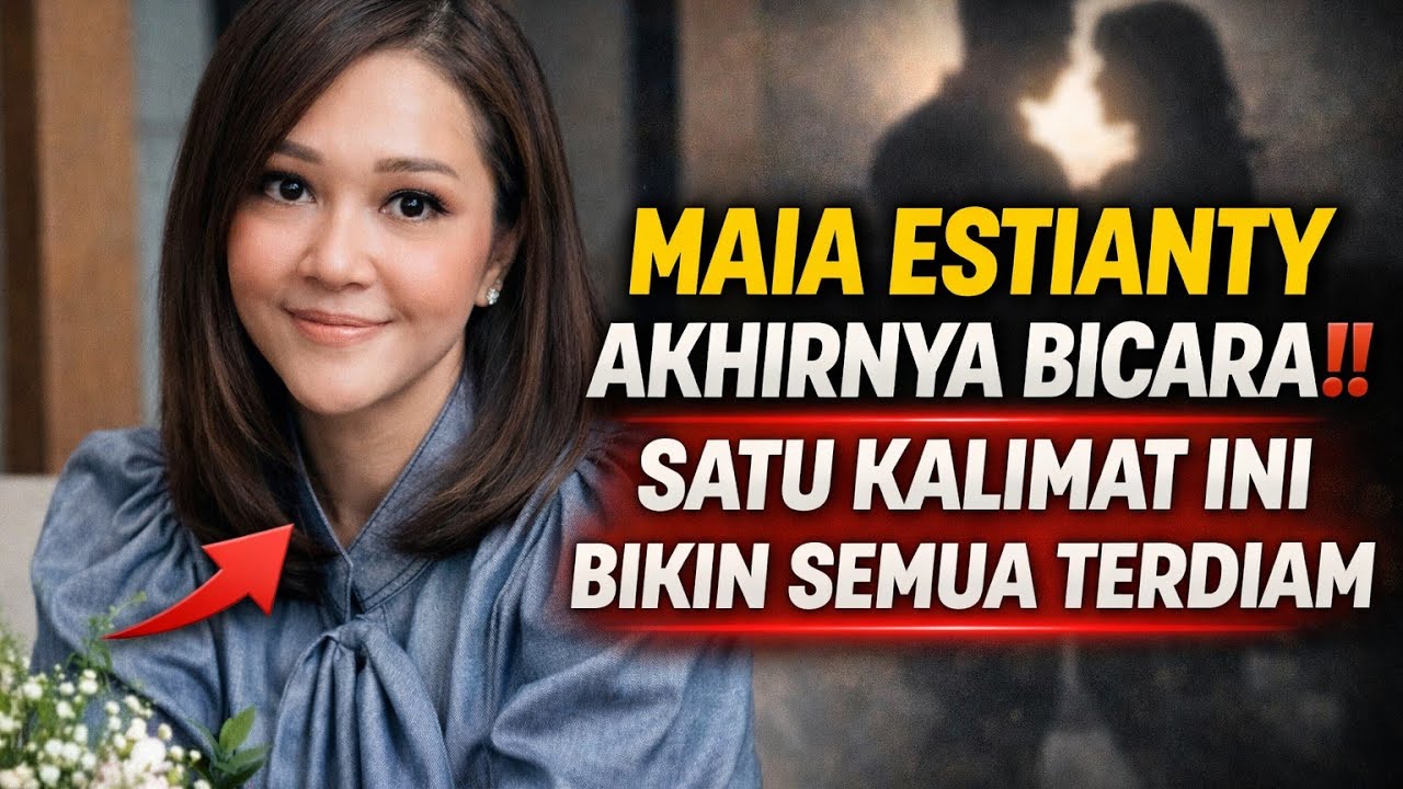 Maia Estianty AKHIRNYA BICARA‼️ Satu KALIMAT Ini BIKIN Semua TERDIAM