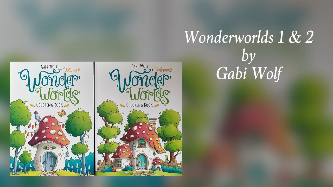 📚 WONDERWORLDS 1 & 2 by Gabi Wolf  - flip through