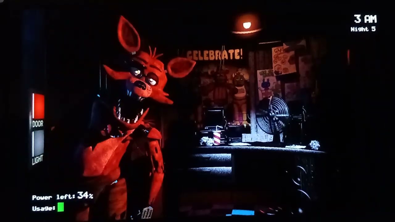 Parte 3 FNAF Noche 5
