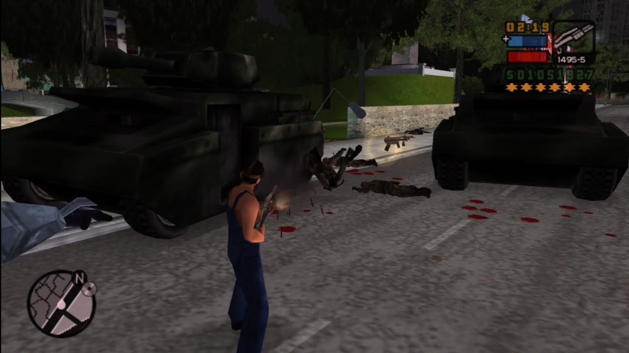 GTA Liberty City Stories - Belleville park 6 star rampage