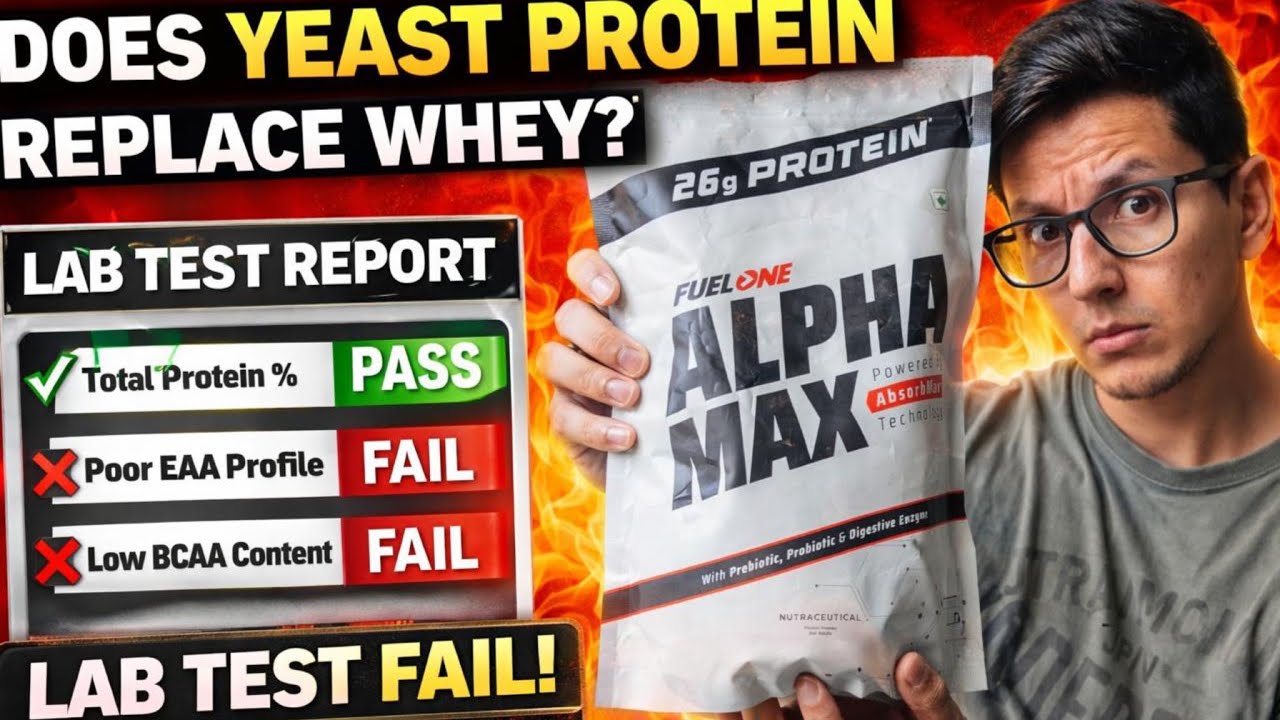 26 Gms Fuelone Alpha Max Protein Lab Test Report | All About Yeast Protein