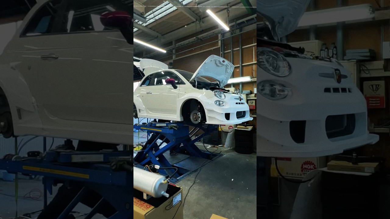 LB-WORKS ABARTH  595 Unveil at TOKYO AUTO SALON 2024!! 