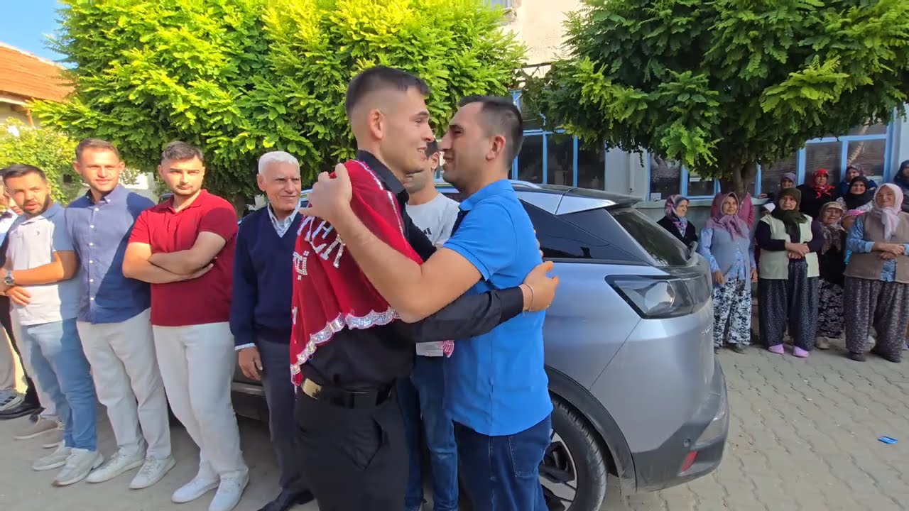 MANİSA DEMİRCİ BÜYÜK KIRAN KÖYÜ ASKER UĞURLAMASI VE DUASI