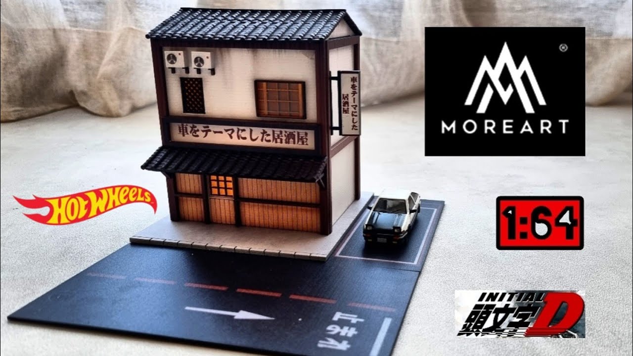 Let's Unbox and Review this Moreart Izakaya diorama. Perfect for your diecast cars 