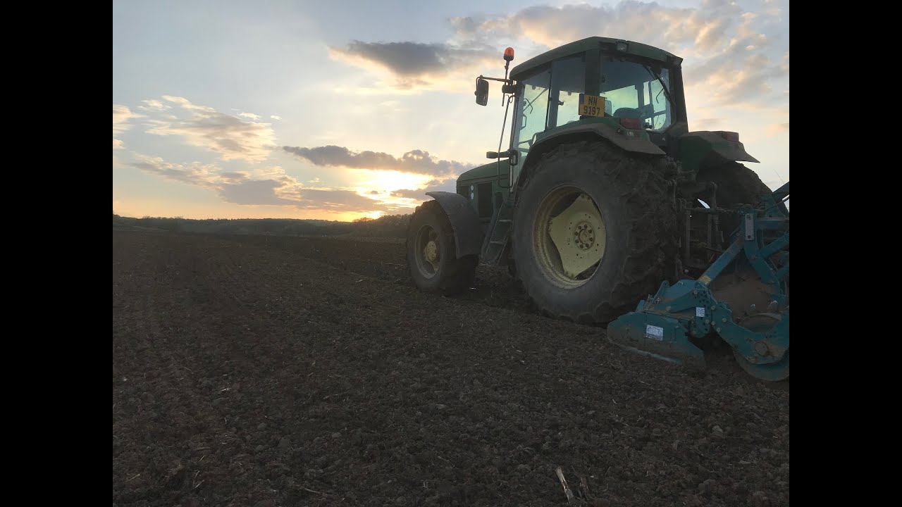 [Let&acute;s drive] John Deere 6900 & Sulky Cultiline HR 3000.19 in Luxemburg [250 Abonnenten Spezial]
