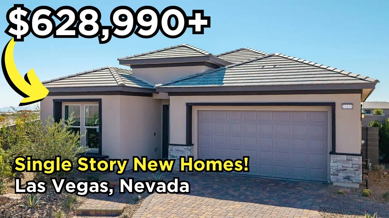 Brand New Single Story Homes For Sale in Las Vegas 