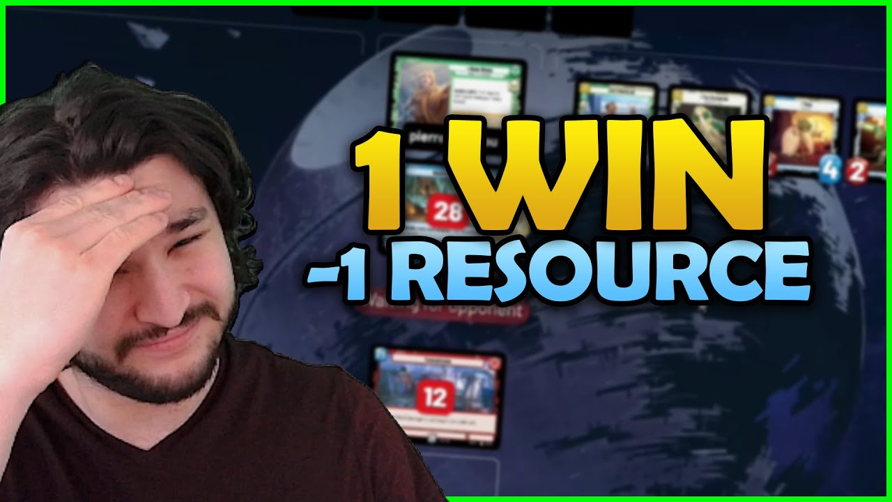 Star Wars Unlimited But I Lose a Resource Every Time I Win