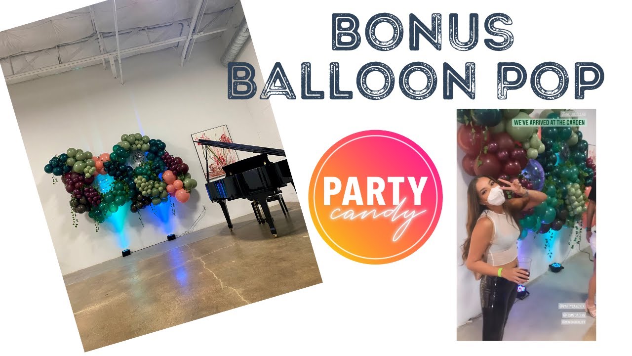 Party Candy: Balloon Pop Event Clean-Up