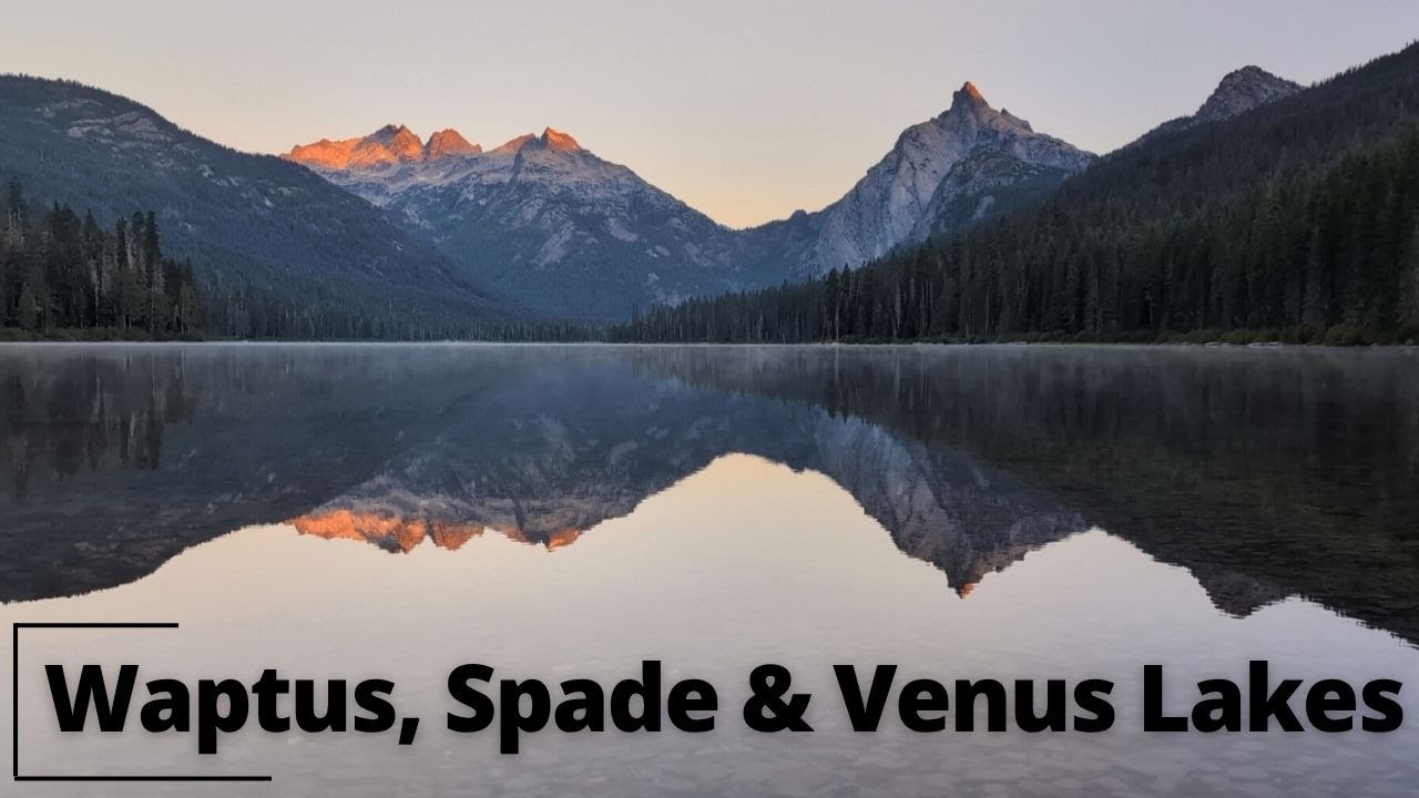 Waptus, Spade, and Venus Lakes Hike - Backpacking Trip in Washington's Alpine Lakes Wilderness, USA