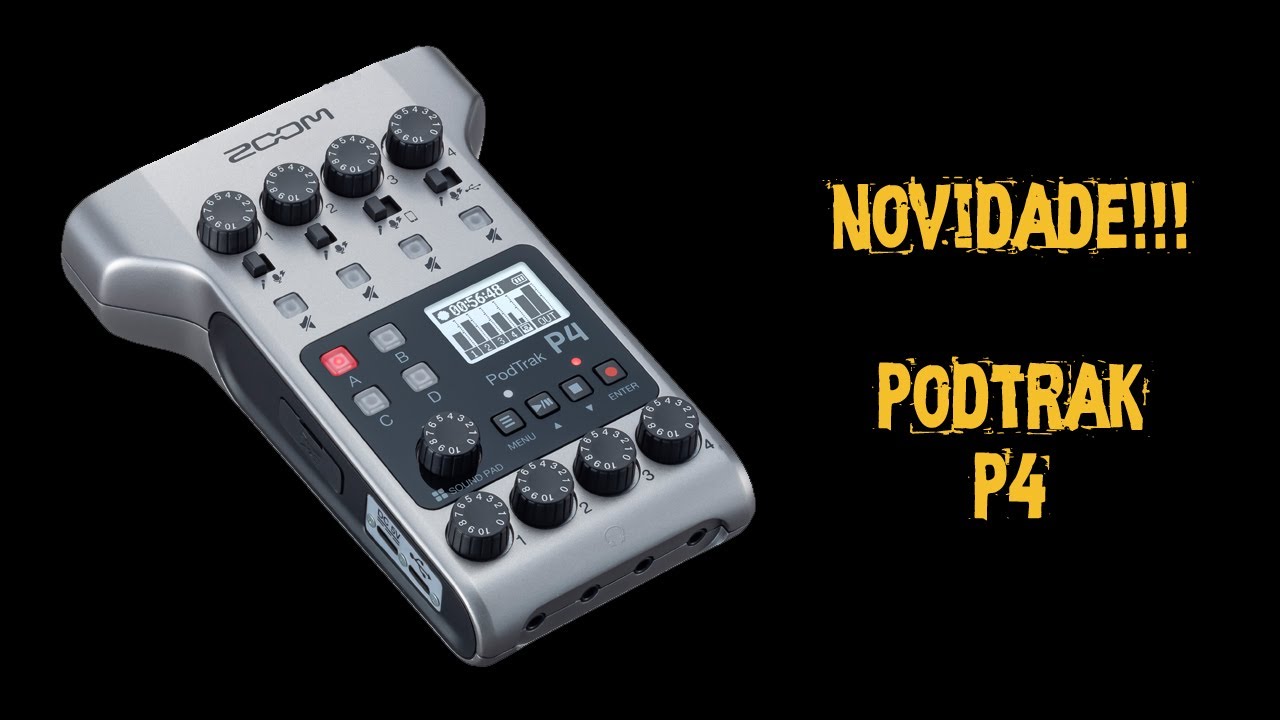 Review Zoom PodTrak P4