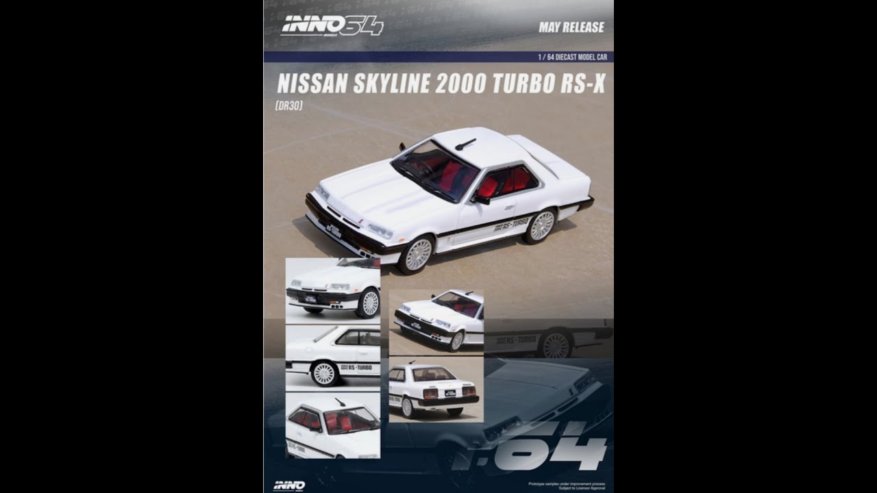 INNO 64 Nissan Skyline 2000 RS-X Turbo (DR30)