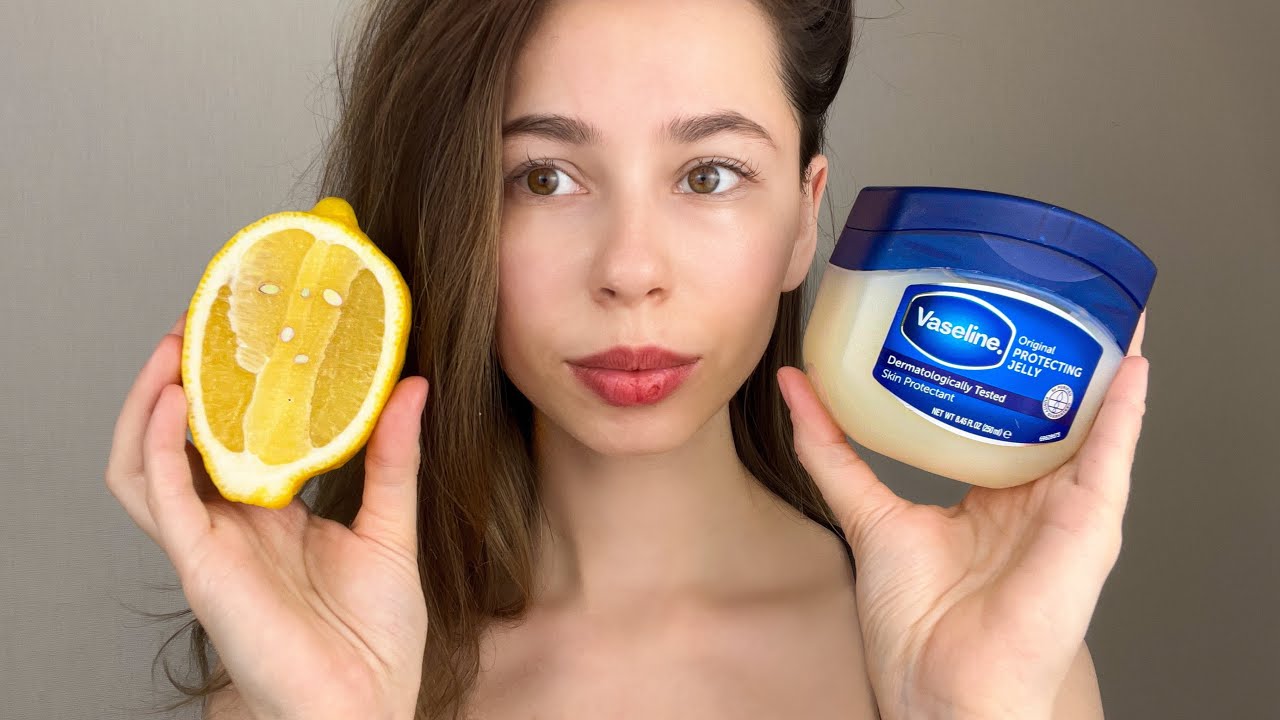 Lemon and Vaseline will get rid of wrinkles and brighten your skin! Recipe!